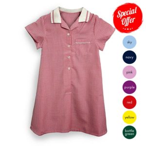 Polyester / Viscose – Girls School Dress Summer