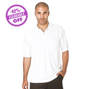 100% Polyester Bowling Polo Sports – Shirt Short Sleeve – CLEARANCE